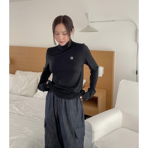 預訂｜MUAHMUAH STITCH HALF POLA T-SHIRT (2 COLOR)