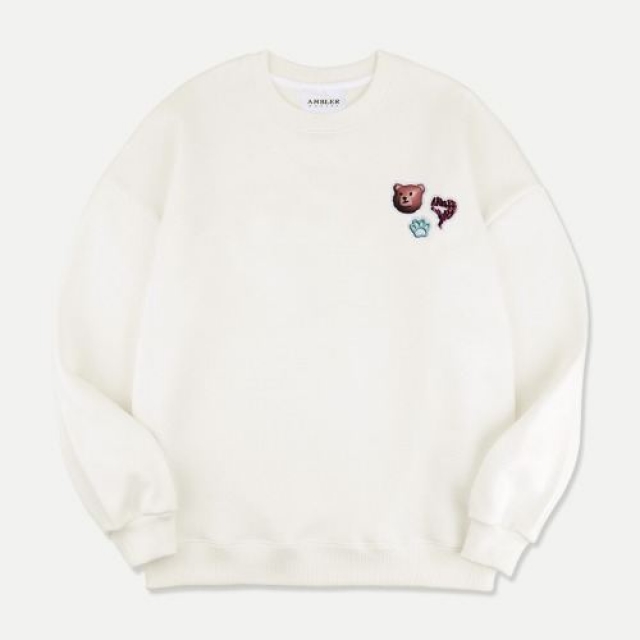 23F/W 預訂｜AMBLER PATCH OVERFIT SWEATSHIRT (2 COLOR)