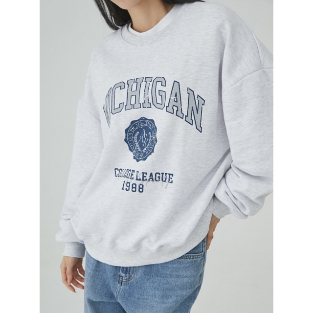 預訂｜ACOVER MICHIGAN COLLEGE LOGO SWEATSHIRT (3 COLOR)