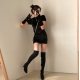 秋冬預訂|【年終造型】公主短袖連身裙連WARMER SET 秋冬預訂|【年終造型】公主短袖連身裙連WARMER SET