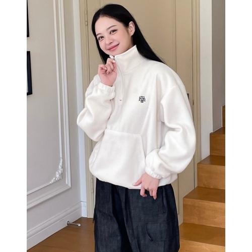 預訂｜MUAHMUAH STITCH LOGO FLEECE ANORAK (3 COLOR)