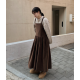 秋冬預訂｜燈芯絨背帶連身長裙