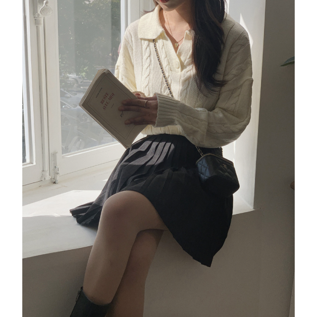 早秋預訂|秋冬基本百褶短裙 早秋預訂|秋冬基本百褶短裙