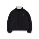 現貨｜WHAT IT ISNT ANGEL REVERSIBLE FLUFFY ZIP UP - IVORY/BLACK