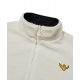 現貨｜WHAT IT ISNT ANGEL REVERSIBLE FLUFFY ZIP UP - IVORY/BLACK