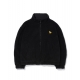 限時優惠預訂 隨時完!!｜WHAT IT ISNT ANGEL REVERSIBLE FLUFFY ZIP UP - BLACK/BLACK