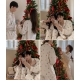 23F/W 預訂｜JUUNEEDU Merry Claus Pajamas Set (2 COLOR)