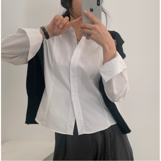 春季預訂｜6色線條剪裁短襯衫
