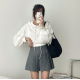 春季現貨｜RIBBON CROP SIZED HOODIE