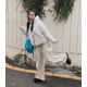 秋冬預訂｜燈芯絨絲帶CARGO工裝褲