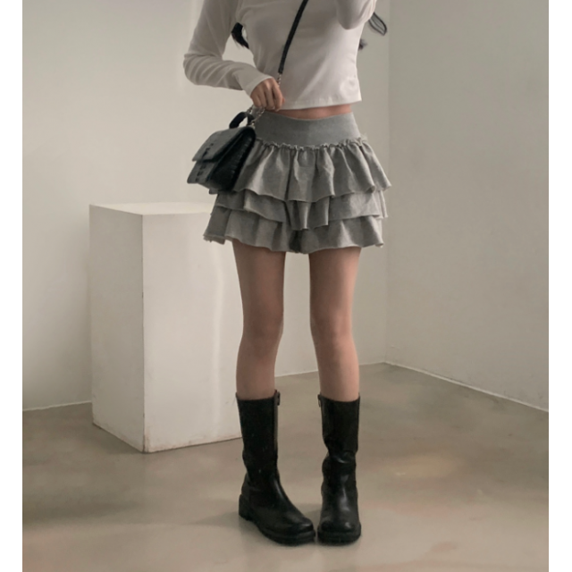 春季預訂｜芭蕾舞層層蛋糕短裙裙褲