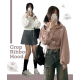 春季現貨｜RIBBON CROP SIZED HOODIE