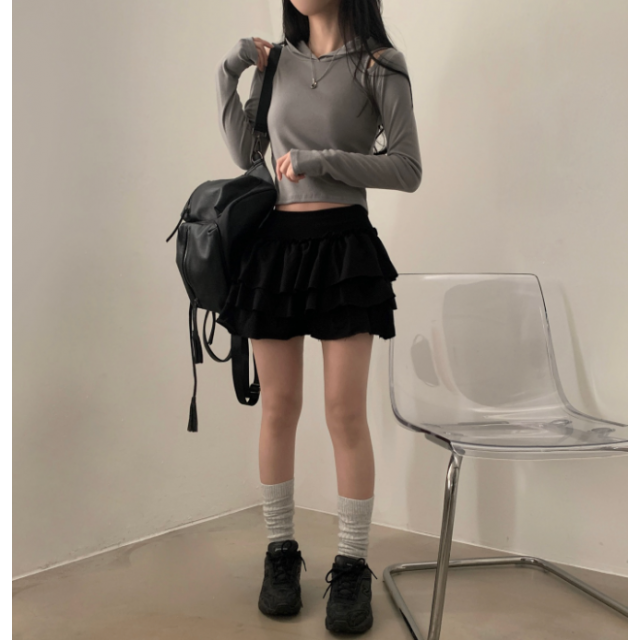 春季預訂｜芭蕾舞層層蛋糕短裙裙褲