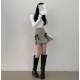 春季預訂｜緞帶百褶A字迷你裙褲