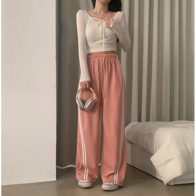 1月回饋優惠 ❤️預訂｜6色街頭兩線TRAINING PANTS