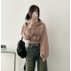 春季現貨｜RIBBON CROP SIZED HOODIE