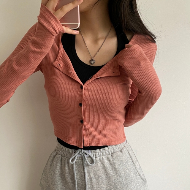 1月回饋優惠❤️預訂｜軟棉質4色掛頸背心 (可配SET)