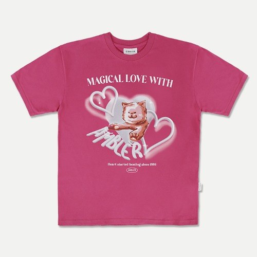 24S/S 預訂｜AMBLER HEARTS BEATING T-SHIRTS (2 COLOR)