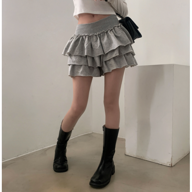 春季預訂｜芭蕾舞層層蛋糕短裙裙褲