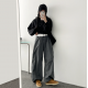 春季現貨｜RIBBON CROP SIZED HOODIE