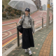 春季預訂|鈕扣A字打摺長裙 春季預訂|鈕扣A字打摺長裙