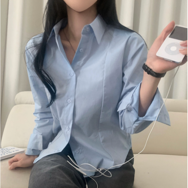 春季預訂｜6色線條剪裁短襯衫