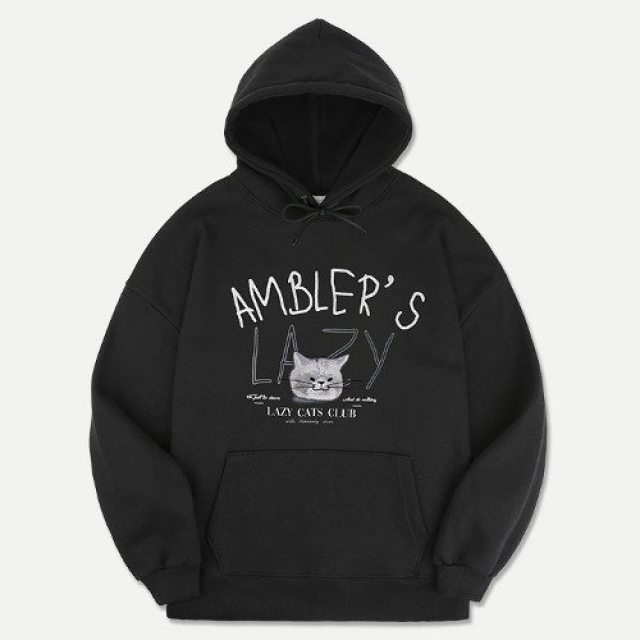 24S/S 預訂｜AMBLER LAZY DAY OF CATS HOODIE (2 COLOR)