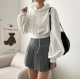 春季現貨｜RIBBON CROP SIZED HOODIE