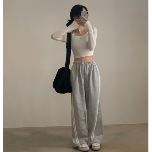 1月回饋優惠 ❤️預訂｜6色街頭兩線TRAINING PANTS