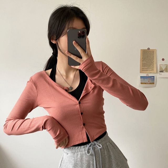1月回饋優惠❤️預訂｜軟棉質4色掛頸背心 (可配SET)