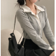 春季預訂|學院風領帶分層羅紋開襟衫 春季預訂|學院風領帶分層羅紋開襟衫