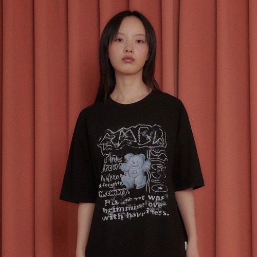 24S/S 預訂｜AMBLER BLUE BEAR IN THE DREAM T-SHIRTS (2 COLOR)