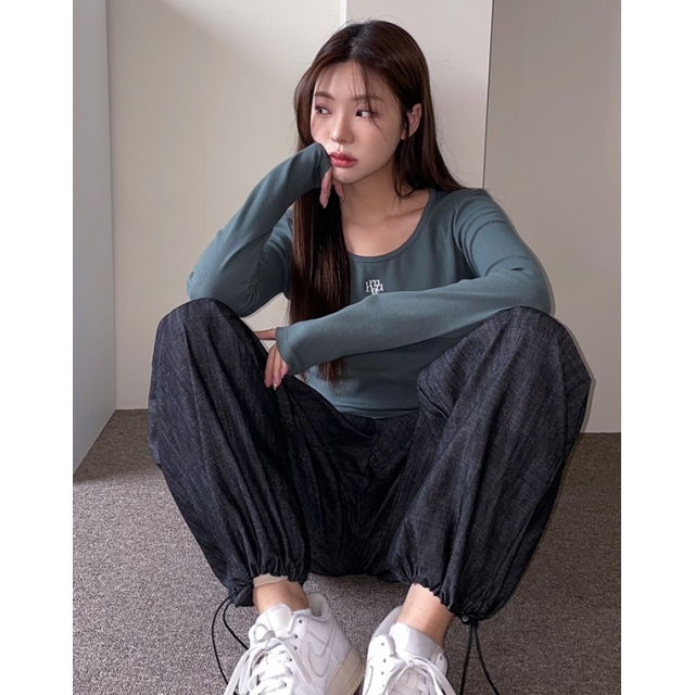 預訂｜MUAHMUAH Stitch Cotton Span Long Sleeve (5 COLOR)