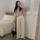 春季預訂|顏料水洗高腰半寬直筒褲(10色 S-XL) 春季預訂|顏料水洗高腰半寬直筒褲(10色 S-XL)