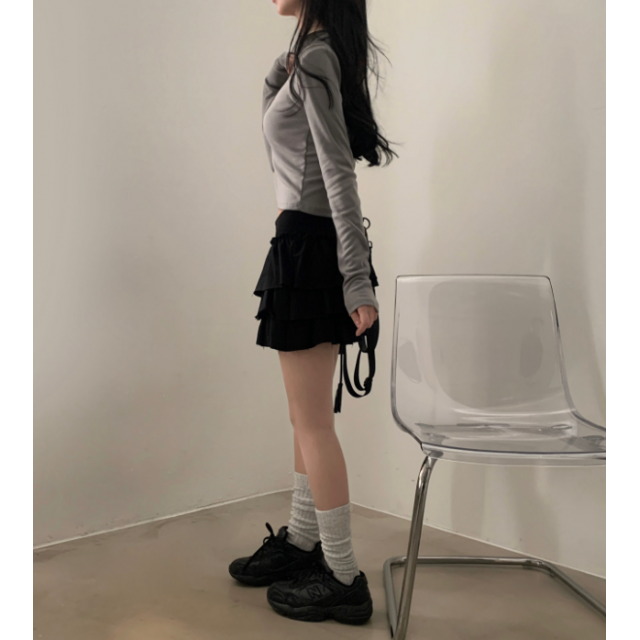 春季預訂｜芭蕾舞層層蛋糕短裙裙褲