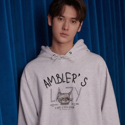 24S/S 預訂｜AMBLER LAZY DAY OF CATS HOODIE (2 COLOR)