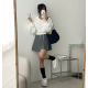 春季現貨｜RIBBON CROP SIZED HOODIE