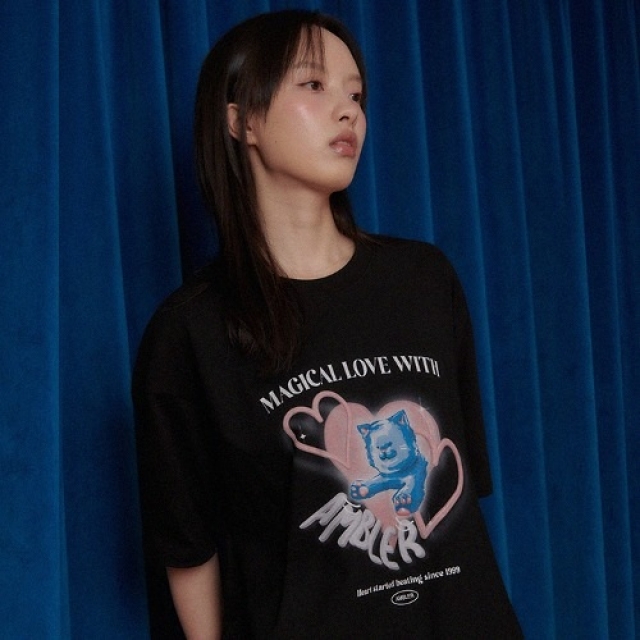 24S/S 預訂｜AMBLER HEARTS BEATING T-SHIRTS (2 COLOR)