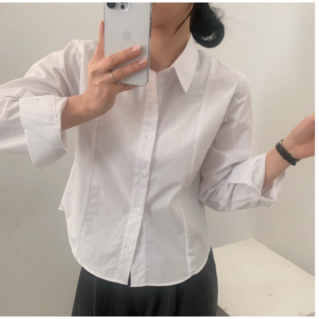 春季預訂｜6色線條剪裁短襯衫