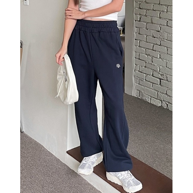 預訂｜MUAHMUAH Stitch Logo String Jogger Pants (4 COLOR)