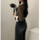 春季預訂|襯衫分層短版針織開襟衫 春季預訂|襯衫分層短版針織開襟衫
