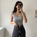 1月回饋優惠❤️預訂｜軟棉質4色掛頸背心 (可配SET)