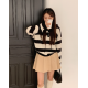 春季預訂｜日常條紋寬鬆針織HOODIE
