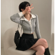 春季預訂|學院風領帶分層羅紋開襟衫 春季預訂|學院風領帶分層羅紋開襟衫