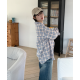 春季預訂|寬鬆格紋襯衫 春季預訂|寬鬆格紋襯衫