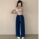 2月回饋優惠❤️現貨｜17色!!! 索繩兩穿高腰棉寬褲 (SHORT / LONG)