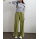 春季預訂｜哥德式印花拼色棉寬褲