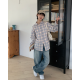 春季預訂|寬鬆格紋襯衫 春季預訂|寬鬆格紋襯衫