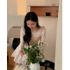 春季預訂｜抹胸綁帶羊毛針織背心