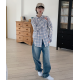 春季預訂|寬鬆格紋襯衫 春季預訂|寬鬆格紋襯衫